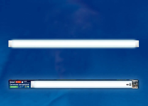 Потолочный светодиодный светильник Uniel ULO-CL120-40W/DW Silver UL-00001796