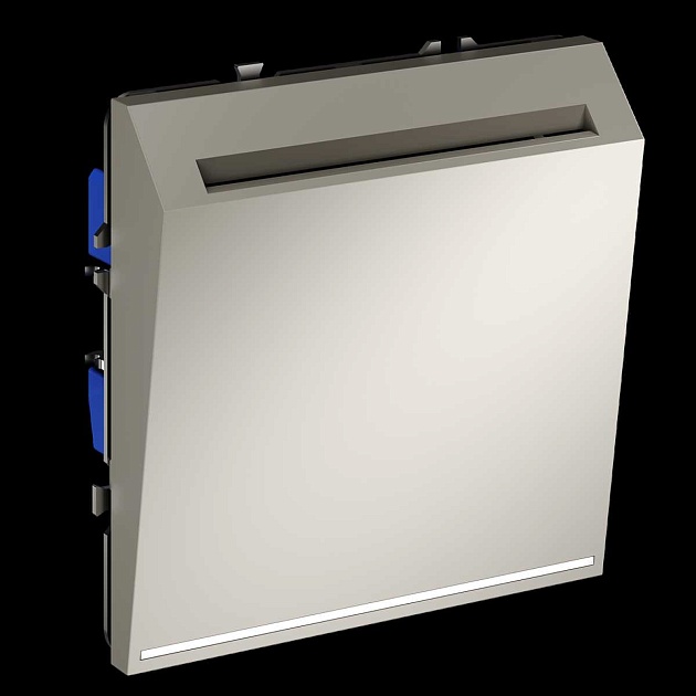 Выключатель встраиваемый S70 карточный 16А, (кашемир) Voltum VLS010703 Фото № 5