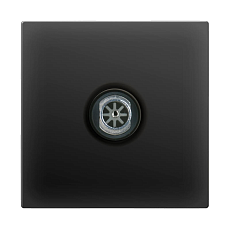 ТВ-розетка оконечная Werkel черный матовый W1183008 4690389157028 4