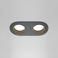 Встраиваемый светильник Maytoni Technical DL126-02-GU10-B 2