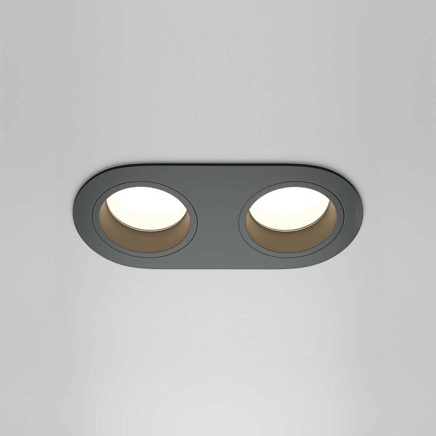 Встраиваемый светильник Maytoni Technical DL126-02-GU10-B изображение 3 Встраиваемый светильник Maytoni Technical DL126-02-GU10-B Фото № 3