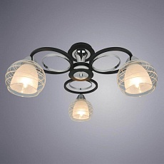 Потолочная люстра Arte Lamp Ginevra A1604PL-3BK 1