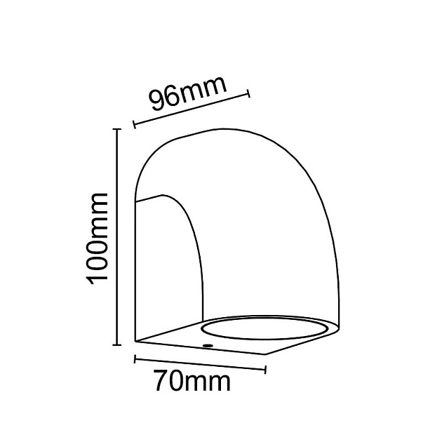 Настенный уличный светильник Mantra BALDY 9110 изображение 2 Настенный уличный светильник Mantra BALDY 9110 Фото № 2