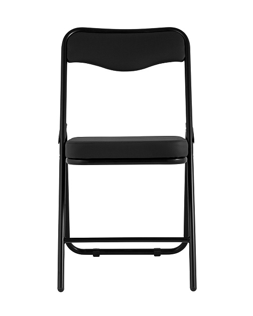 Складной стул Stool Group Джонни экокожа черный каркас черный матовый fb-jonny-black фото 3