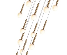 Подвесная светодиодная люстра Kink Light Монс 07530-15A,36 3