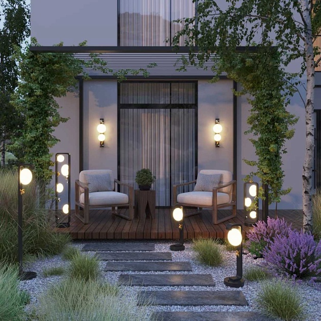 Ландшафтный светильник ODEON LIGHT NATURE 5434/3FB изображение 4 Ландшафтный светильник ODEON LIGHT NATURE 5434/3FB Фото № 4