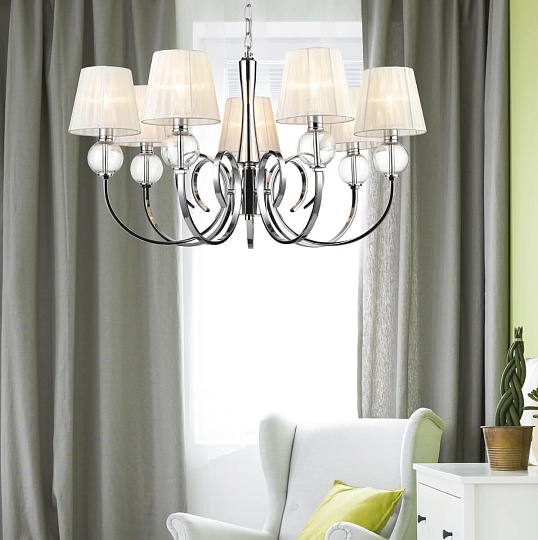 Подвесная люстра Vele Luce Percy VL1971L07 Фото № 6