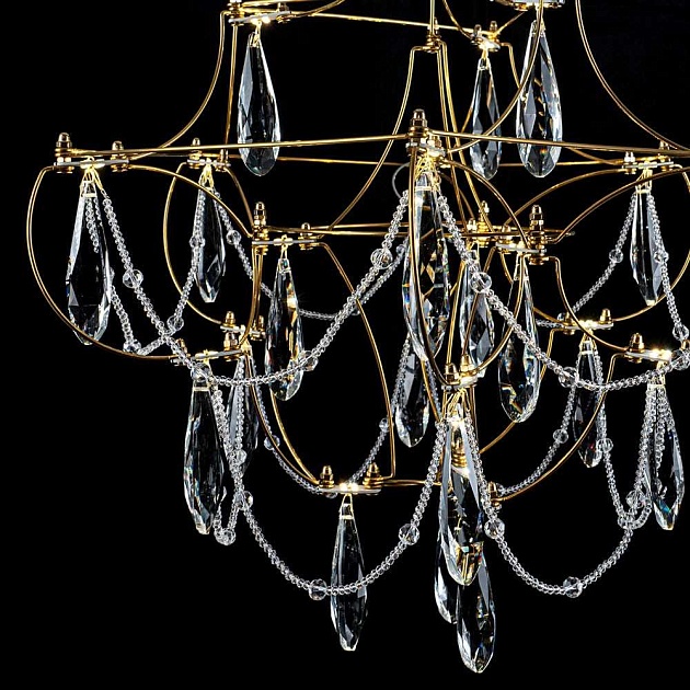 Подвесная светодиодная люстра Modelux Premium ML.5601.400P BS Фото № 6