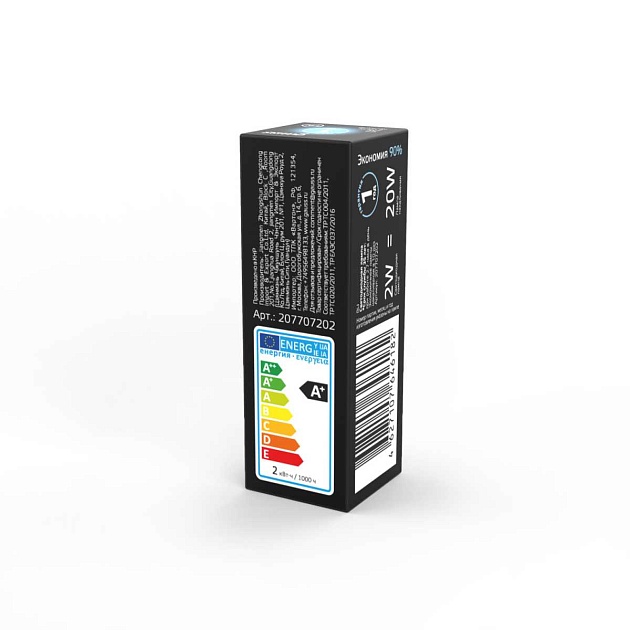 Лампа светодиодная Gauss G4 2W 4100K прозрачная 207707202 Фото № 4