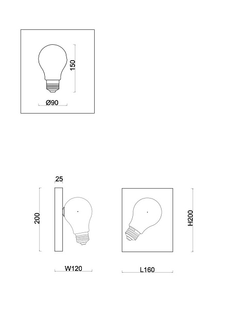 Бра Freya Evidence FR5372WL-01BS Фото № 2