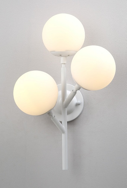 Бра Crystal Lux MEDEA AP3 WHITE Фото № 2