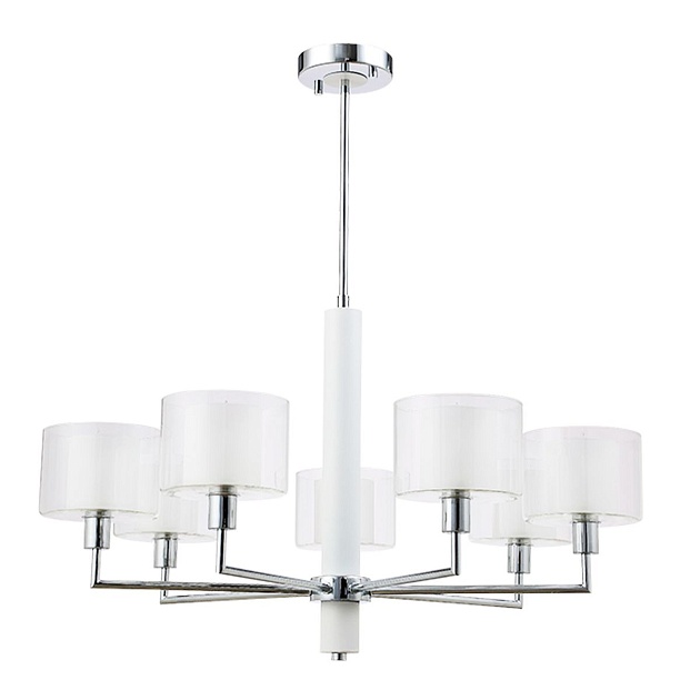 Подвесная люстра Crystal Lux Maestro SP-PL7 Chrome Фото № 4