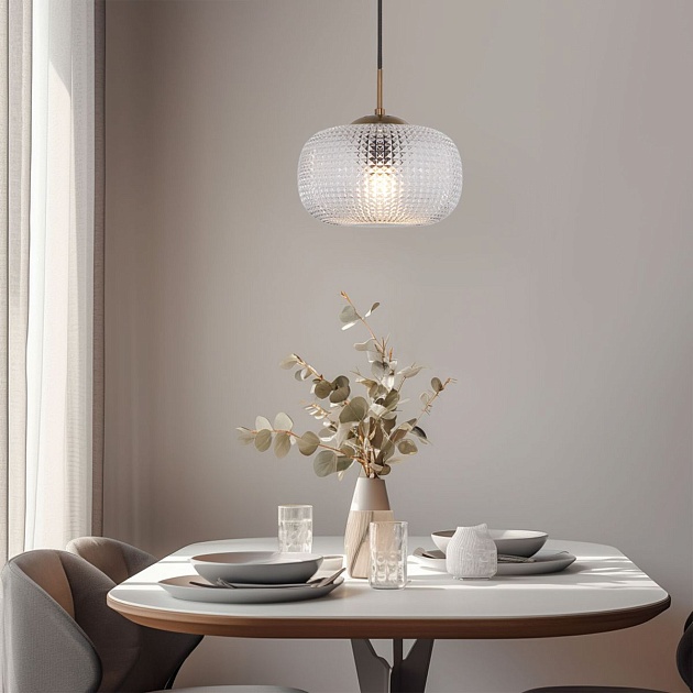 Подвесной светильник Eurosvet Gem 50262/1 прозрачный Фото № 6