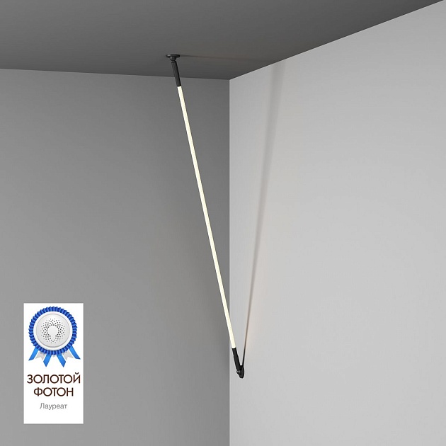 Настенно-потолочный светодиодный светильник Denkirs Flex DK7502-BK изображение 1 Настенно-потолочный светодиодный светильник Denkirs Flex DK7502-BK Фото № 1