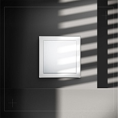 Проходной переключатель встраиваемый Voltum S70 одноклавишный 10А, (белый глянцевый) VLS010301 4