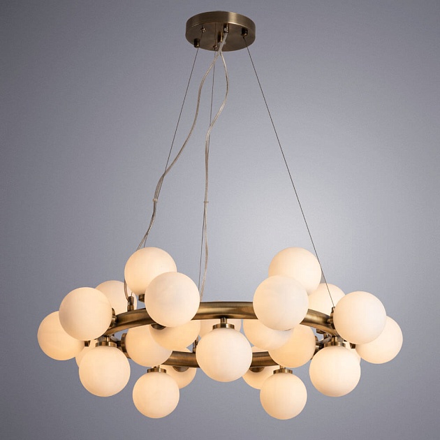 Подвесная люстра Arte Lamp Bolla-Piccolo A3988SP-25AB Фото № 3