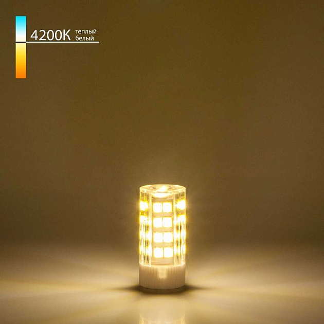 Лампа светодиодная Elektrostandard G4 7W 4200K прозрачная a049592 Фото № 1