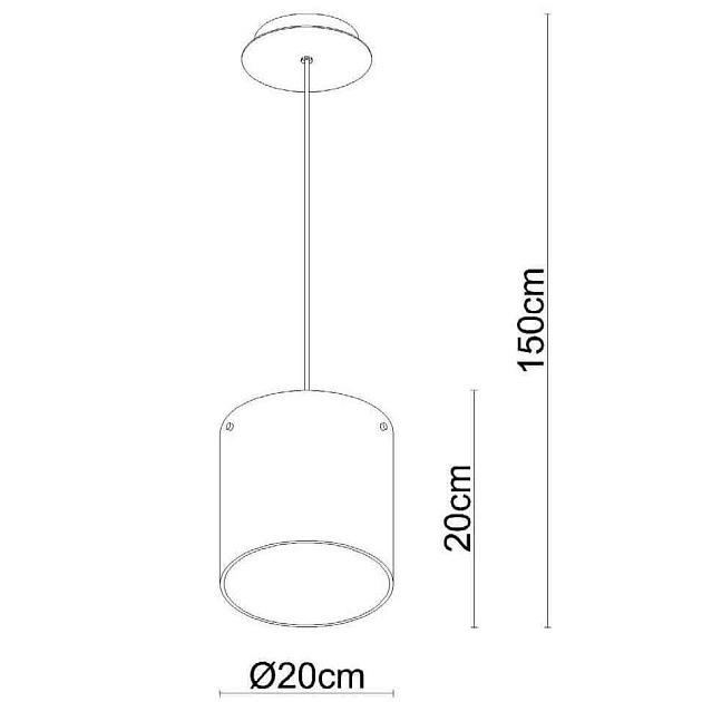 Подвесной светодиодный светильник Lucide Owino 74402/20/65 изображение 2 Подвесной светодиодный светильник Lucide Owino 74402/20/65 Фото № 2