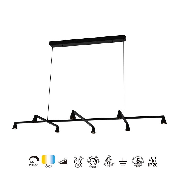 Подвесная люстра Mantra Africa 9408 изображение 3 Подвесная люстра Mantra Africa 9408 Фото № 3