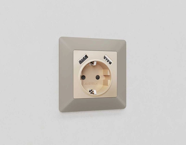 Рамка AMBRELLA VOLT AF110361 Фото № 3