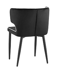 Кухонный стул Stool Group Матео с кантом велюр черный MC110 KD HLR-66/HLR-13 edge 5