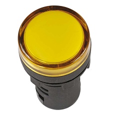 Лампа AD16DS(LED)матрица d=16мм желтый 24В AC/DC IEK BLS10-ADDS-024-K05-16