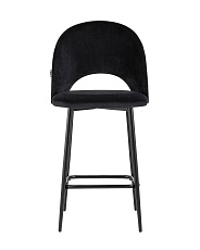 Полубарный стул Stool Group Меган велюр черный AV 415-H75-08(PP) 1