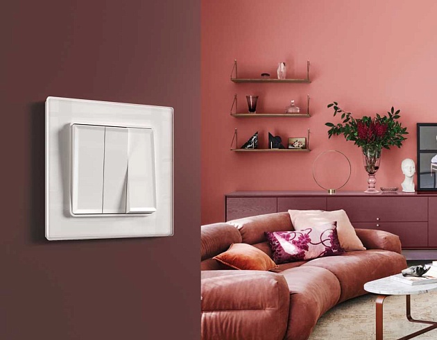 Лицевая панель выключателя AMBRELLA VOLT AP1050 Фото № 2