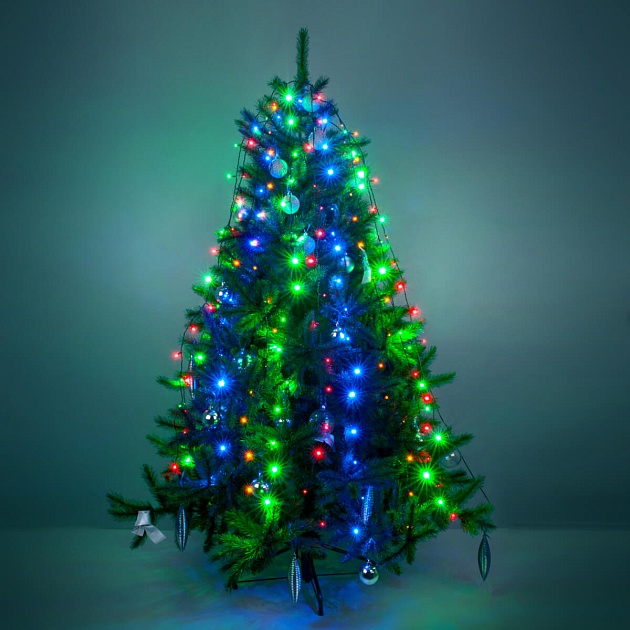 Светодиодная гирлянда Eurosvet занавес 230V 200-003 мульти изображение 1 Светодиодная гирлянда Eurosvet занавес 230V 200-003 мульти Фото № 1