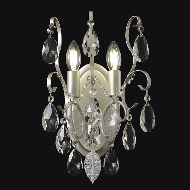 Настенный светильник Crystal Lux Esmiralda AP2 Silver Фото № 7