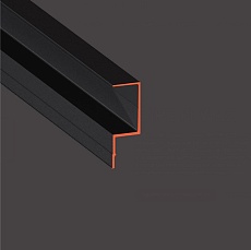 Стеновой профиль Flexy с теневым зазором 15,5 мм 8710 GIPS EURO 02 9005