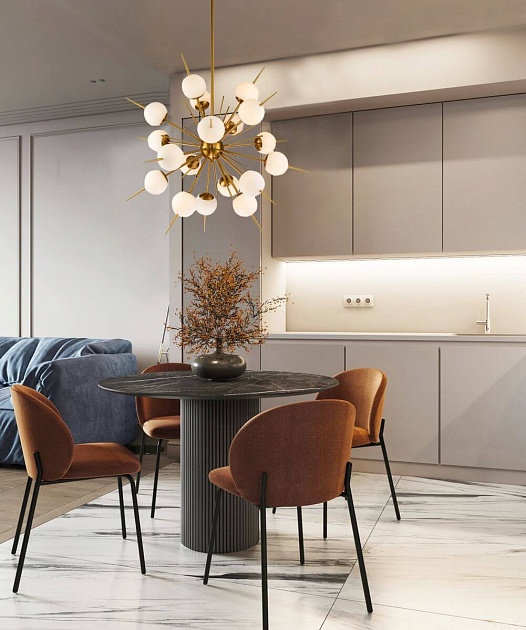 Подвесная люстра Milosh Tendence 0764CL-18AB изображение 3 Подвесная люстра Milosh Tendence 0764CL-18AB Фото № 3