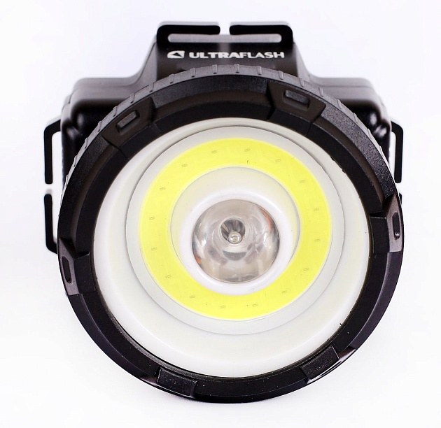 Налобный светодиодный фонарь Ultraflash Headlite аккумуляторный 90х75 160 лм LED5368 14452 фото 7