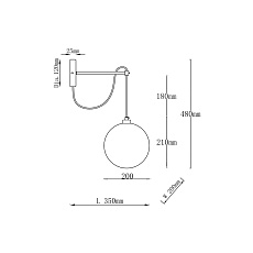 Бра Vele Luce Freedom VL5544W01 4