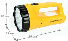 Рабочий светодиодный фонарь Ultraflash Accu Profi аккумуляторный 175х100 45 лм LED3816SM  12859 3