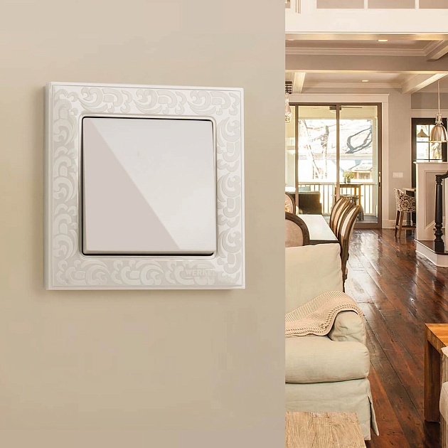 Выключатель одноклавишный Werkel слоновая кость W1110003 4690389155529 изображение 7 Выключатель одноклавишный Werkel слоновая кость W1110003 4690389155529 Фото № 7