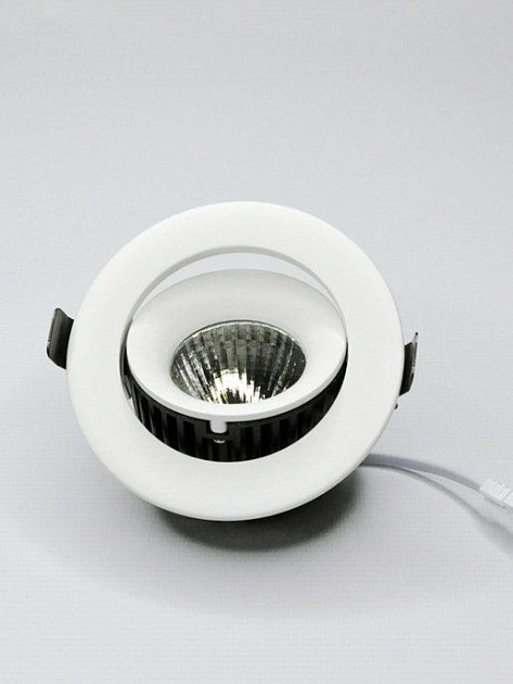 Встраиваемый светодиодный светильник Elvan VLS006R-7W-NH-Wh Фото № 20