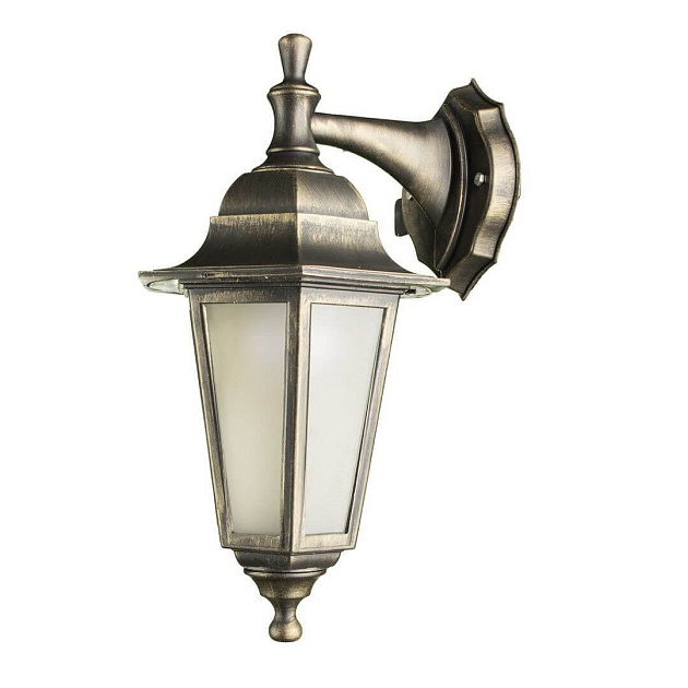 Уличный настенный светильник Arte Lamp Zagreb A1216AL-1BR Фото № 1