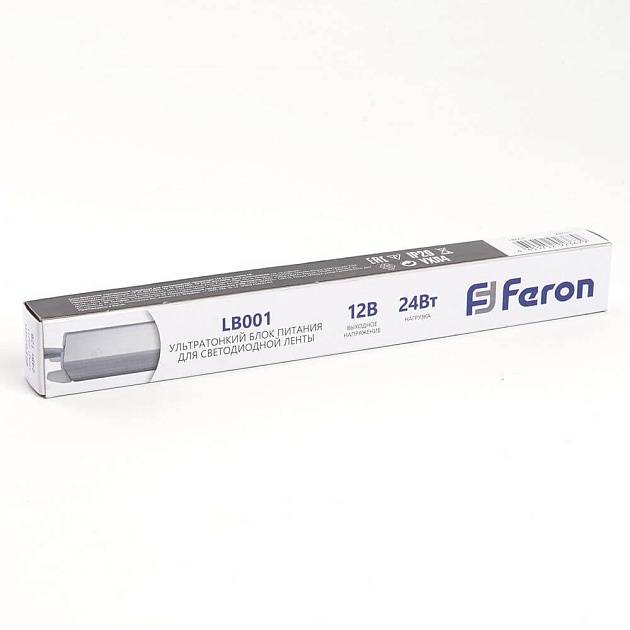 Блок питания для светодиодной ленты Feron LB001 12V 24W IP20 2A 48011 фото 2