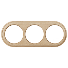Рамка Werkel Legend на 3 поста светлый бук W0035224 4690389166587 4