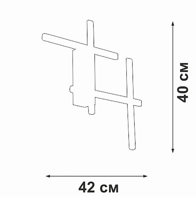 Настенный светильник Vitaluce V3043-0/4A Фото № 4