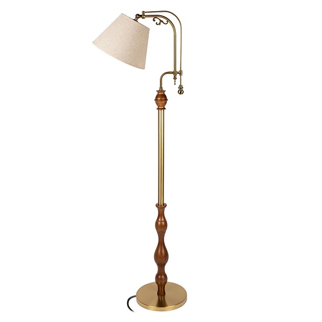 Торшер Loft IT Elaine 10569F Dark wood Фото № 1