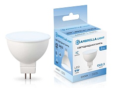 Светодиодная лампа MR16 9W 6400K Ambrella light Bulding 160906 1