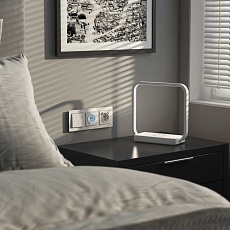 Выключатель одноклавишный Werkel с подсветкой белый матовый W1110161 4690389184567 1