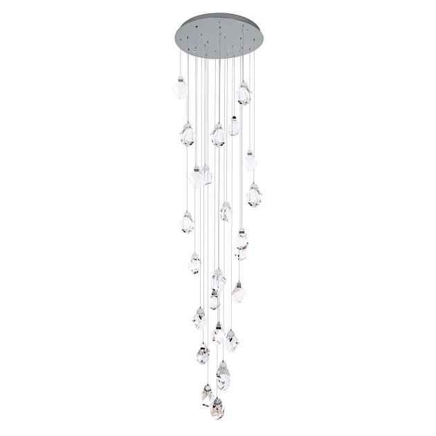 Подвесная светодиодная люстра Modelux ML.88971.25 CR изображение 1 Подвесная светодиодная люстра Modelux ML.88971.25 CR Фото № 1