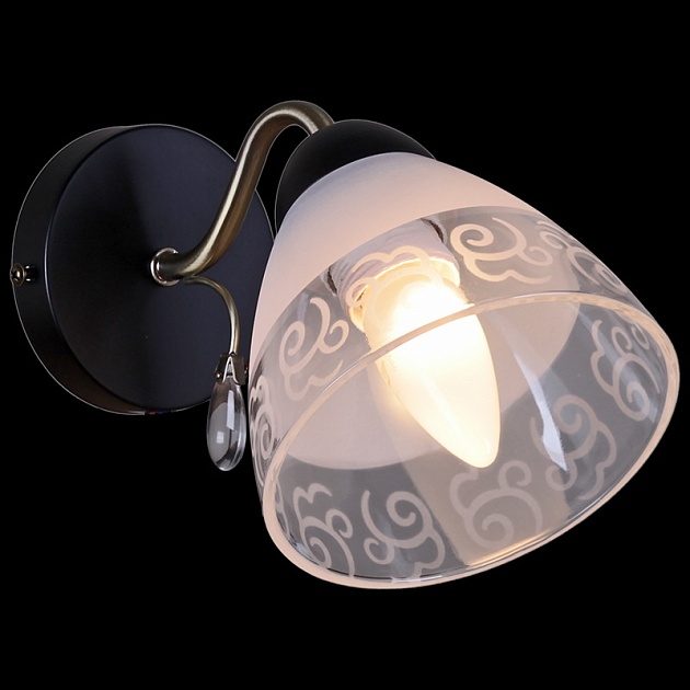 Бра Illumico IL0287-1WSQ-29 BK AB изображение 1 Бра Illumico IL0287-1WSQ-29 BK AB Фото № 1