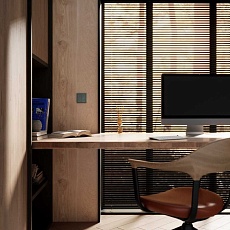 Выключатель встраиваемый S70 для жалюзи 10А, (титан) Voltum VLS020706 3