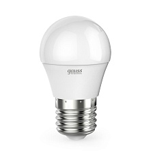 Лампа светодиодная Gauss E27 10W 6500K матовая 53230