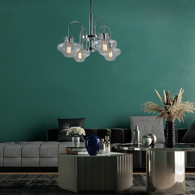 Подвесная люстра Divinare Alveare 7108/02 SP-4 изображение 8 Подвесная люстра Divinare Alveare 7108/02 SP-4 Фото № 8