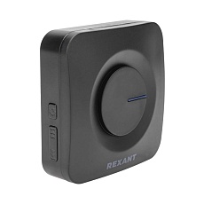 Беспроводной дверной звонок c цифровым кодированием 52 мелодии 150м IP56 (черный) REXANT 73-0017 1